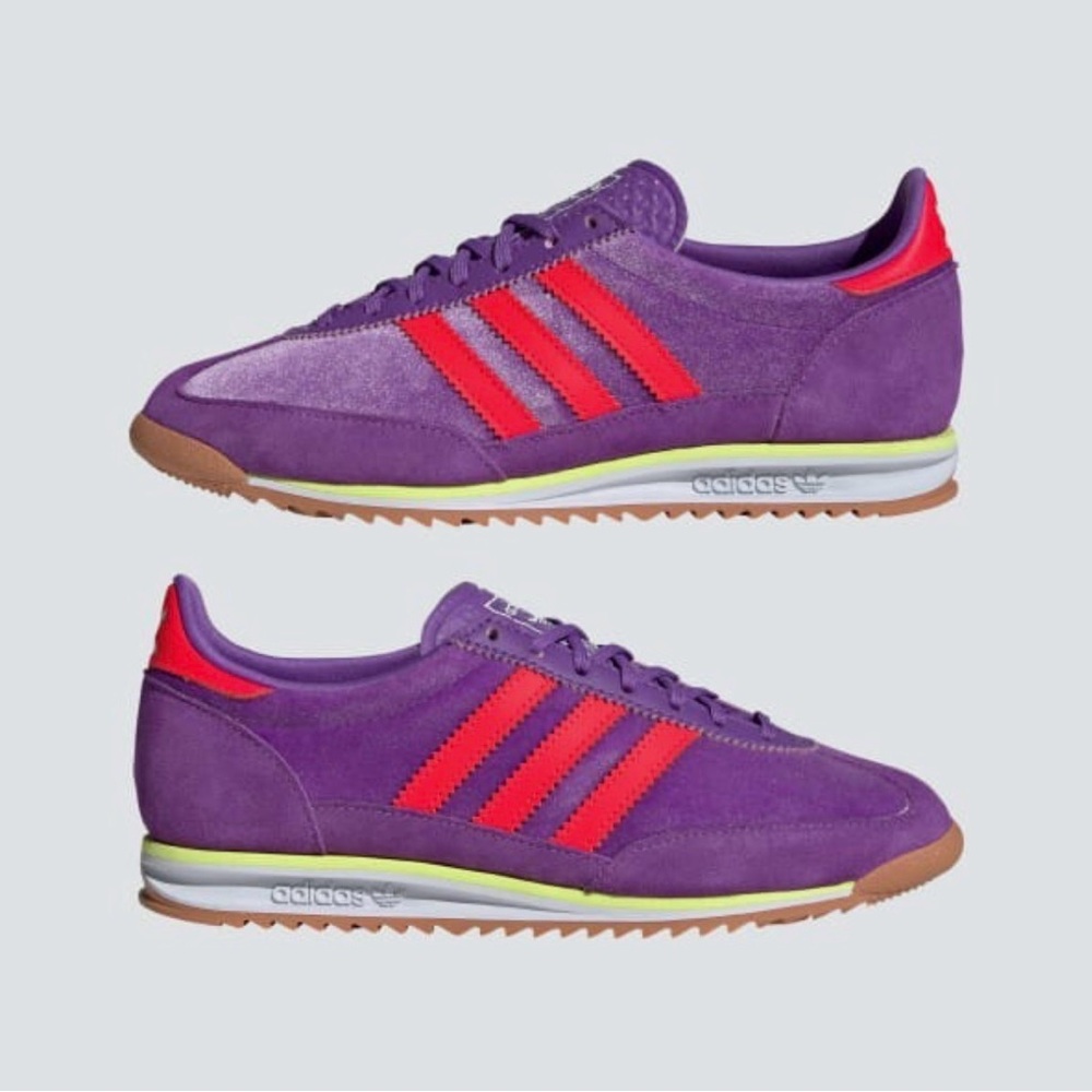 adidas Originals SL 72 OG Purple and Red Women's Sneakers